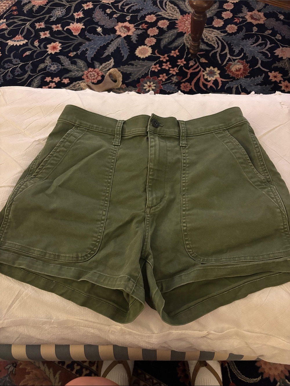 Madewell Green Shorts